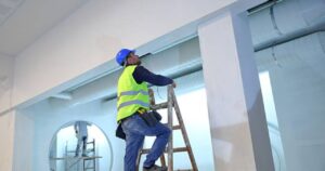 Professional painters doing painting for your building at a Chattanooga industrial site.